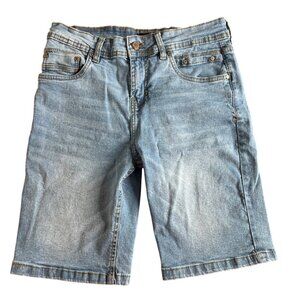 Steves Jeans Mens Denim Shorts Blue Cotton Spandex Summer Casual Size 30